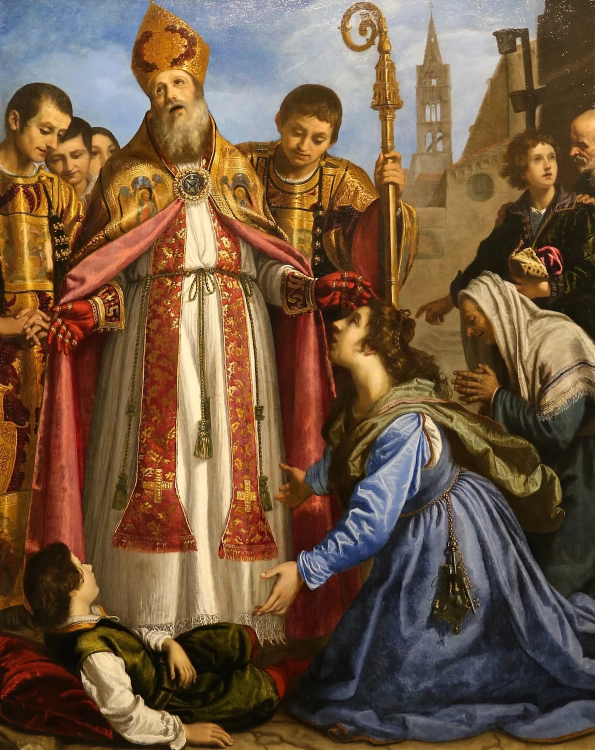 San Zanobi resuscita un fanciullo morto - National Gallery, Londra